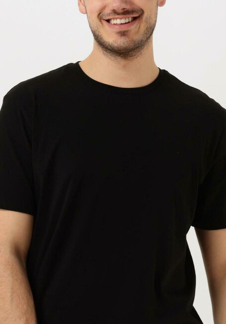 Zwarte SELECTED HOMME T-shirt SLHASPEN SS O-NECK TEE NOOS - large
