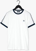 FRED PERRY T-shirt TAPED RINGER T-SHIRT Blanc
