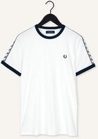 Gebroken wit FRED PERRY T-shirt TAPED RINGER T-SHIRT Gebroken wit FRED PERRY T-shirt TAPED RINGER T-SHIRT - medium