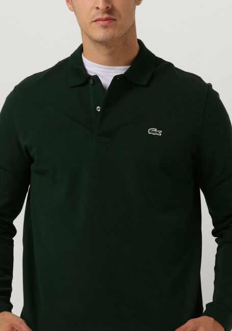 LACOSTE Polo 1HP2 MEN LONG SLEEVED BEST POLO Vert foncé - large