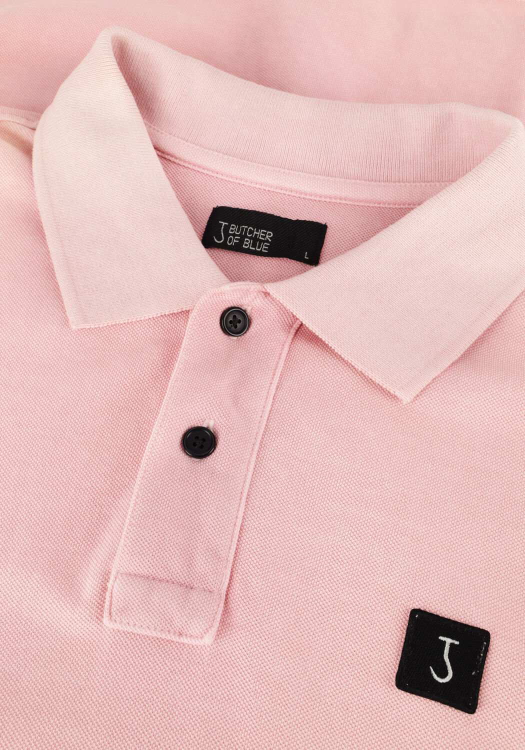 BUTCHER OF BLUE Polo ARMY PIQUE POLO en rose - large