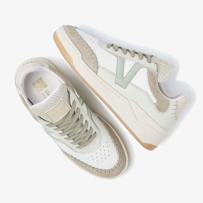 Beige VIA VAI Sneakers SAM OLIVIA - large