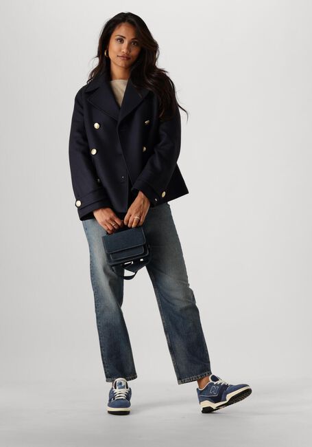 TOMMY HILFIGER Jack WOOL BLEND DB PEACOAT Bleu foncé - large