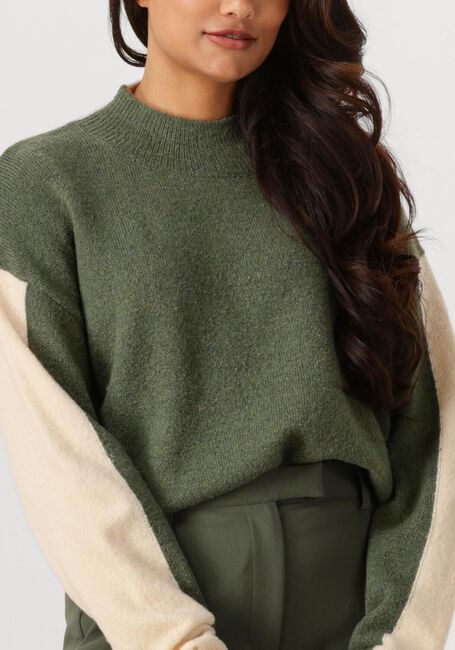 ANOTHER LABEL Pull EMILY KNITTED PULL L/S Vert foncé - large