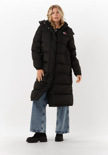 TOMMY JEANS Veste matelassé OUTERWEAR en noir - large