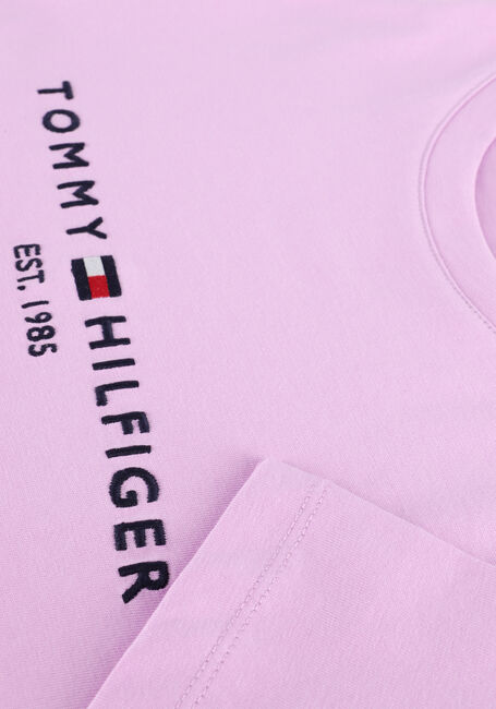 TOMMY HILFIGER T-shirt REGULAR HILFIGER C-NK TEE SS Lilas - large