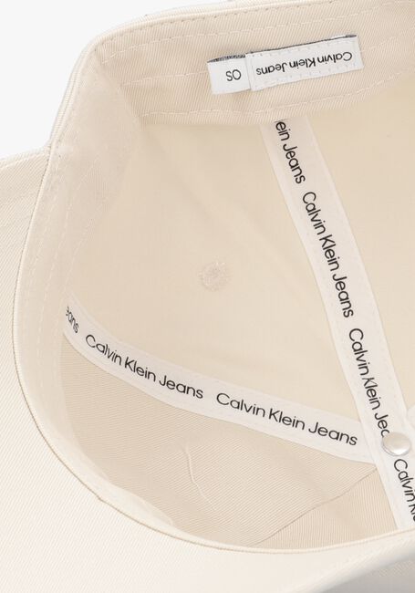 CALVIN KLEIN MONOGRAM CAP Casquette en blanc - large