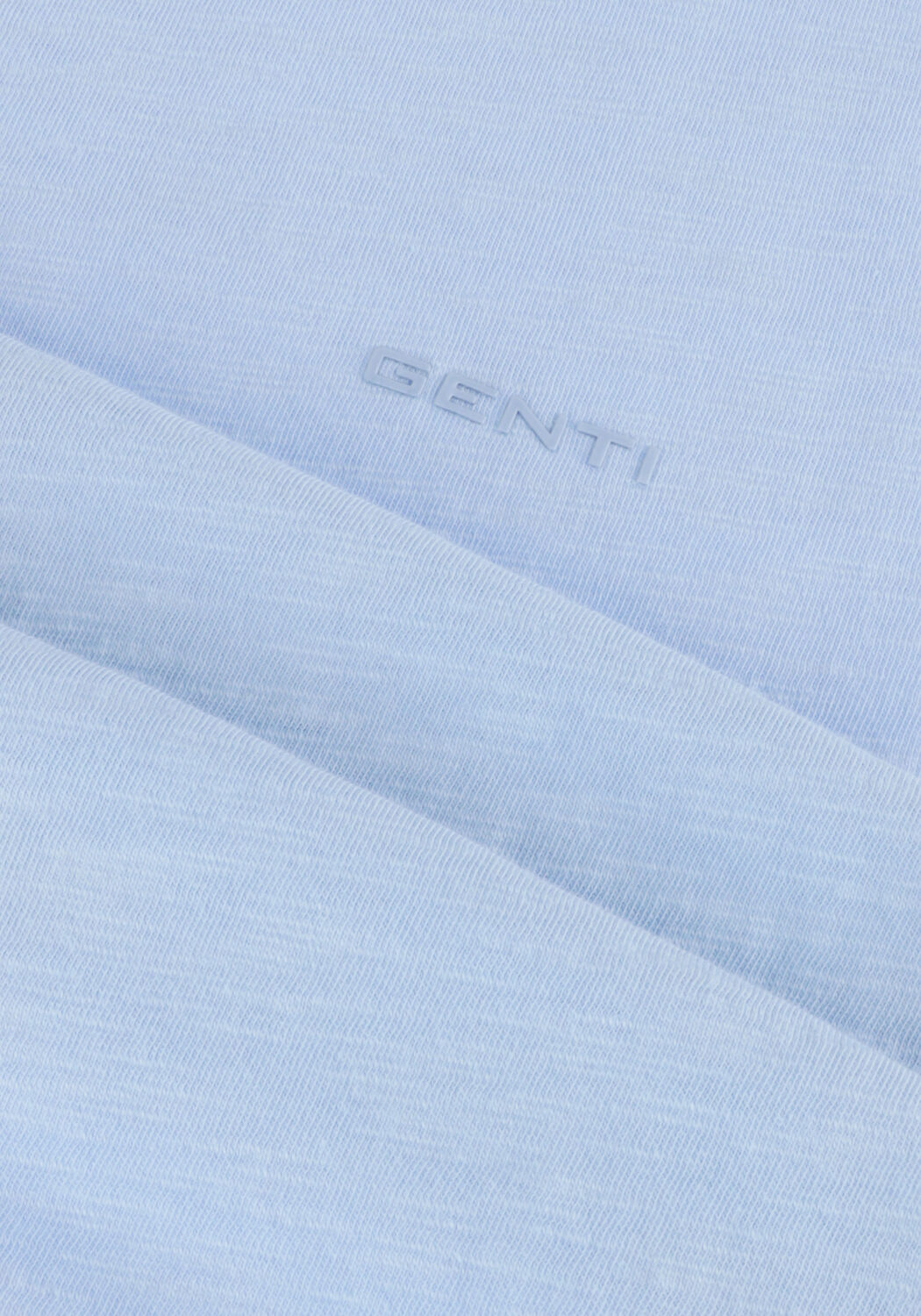 GENTI T-shirt T-SHIRT SS J2007-1222 Bleu clair - large