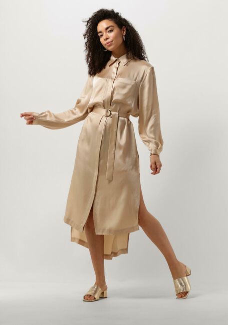 SEMICOUTURE Robe midi FILLIPA DRESS en or - large