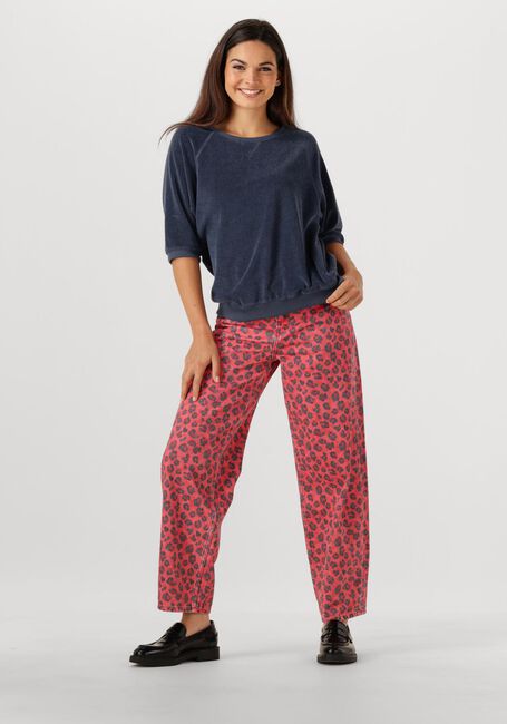 BY-BAR Haut NEVA SLUB TOP Bleu foncé - large