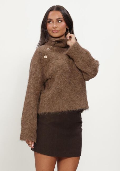 Bruine TWIST & TANGO Trui JUNIPER KNITTED SWEATER - large