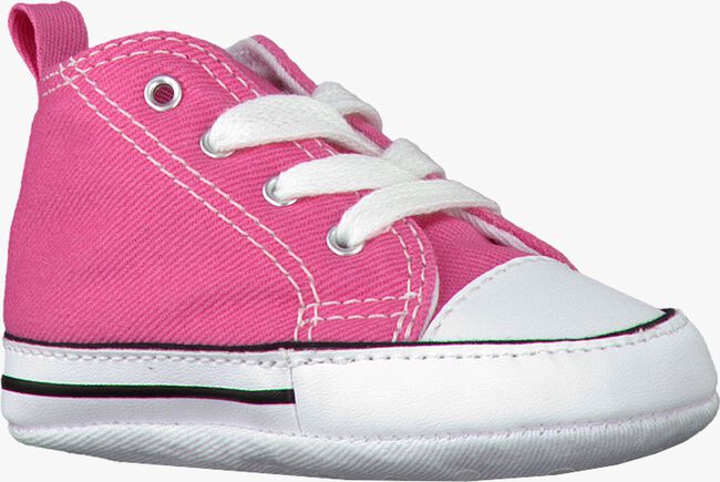 CONVERSE Chaussures bébé FIRST STAR en rose - large