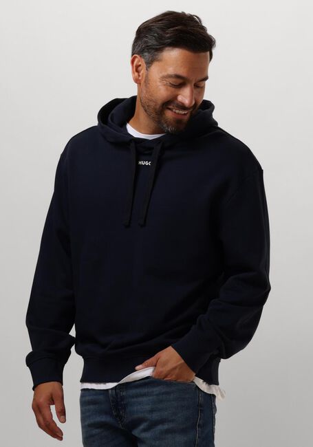 HUGO Chandail DAPO Bleu foncé - large