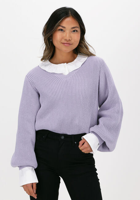 MODSTRÖM Pull LUCA V-NECK Lilas - large