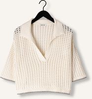 Gebroken wit EDITED Tops & T-shirts SARAI  POLO JUMPER Gebroken wit EDITED Tops & T-shirts SARAI  POLO JUMPER - medium