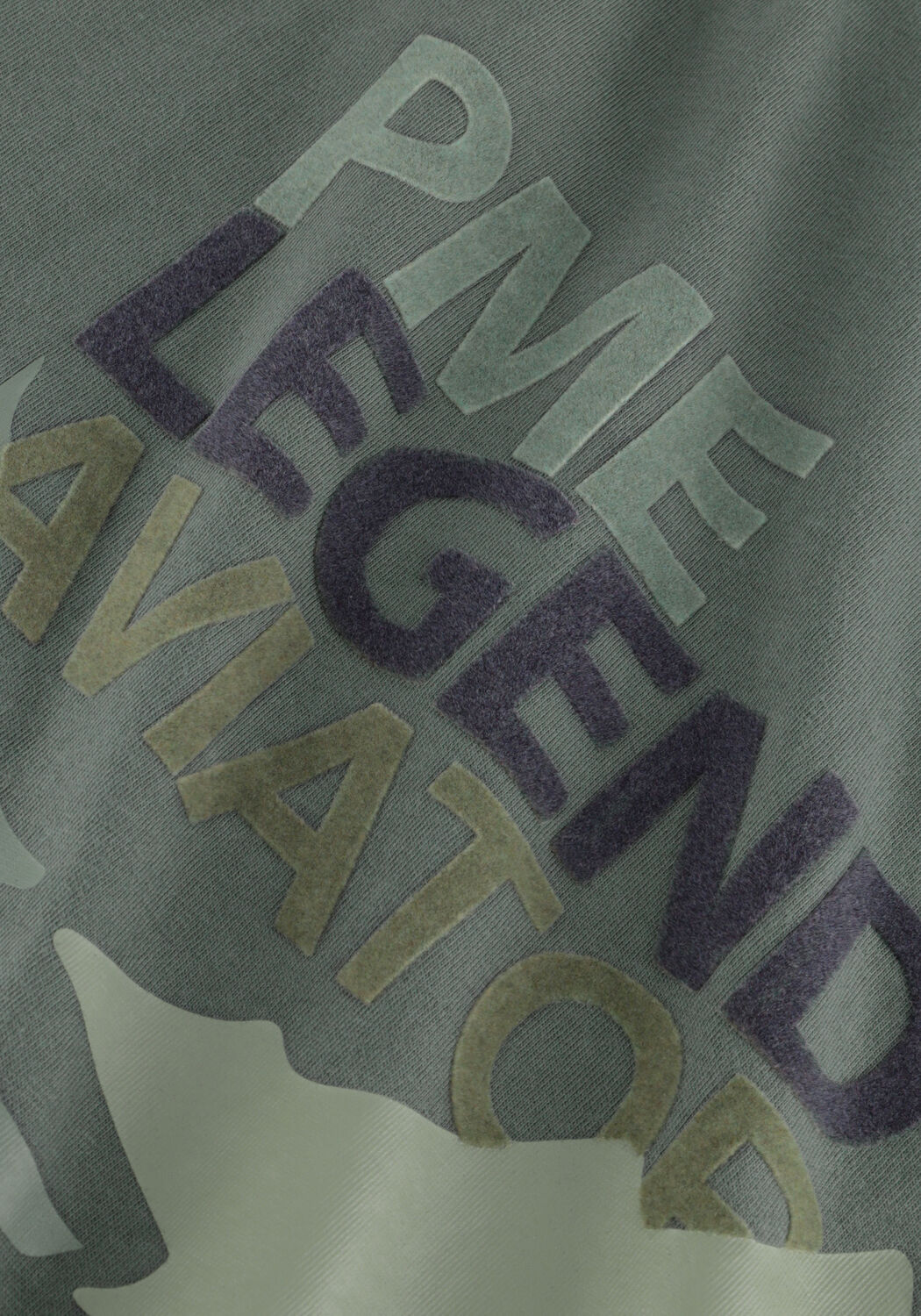 PME LEGEND T-shirt SHORT SLEEVE R-NECK SINGLE JERSEY en vert - large