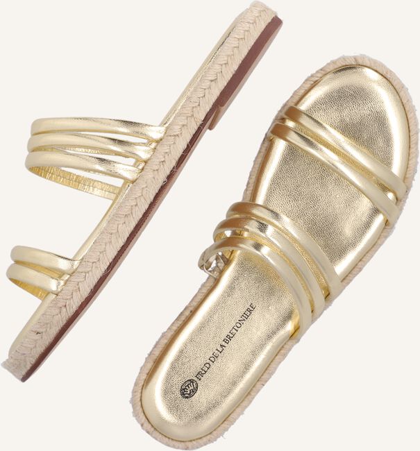 Gouden FRED DE LA BRETONIERE Slippers 154010004 Gouden FRED DE LA BRETONIERE Slippers 154010004 - large