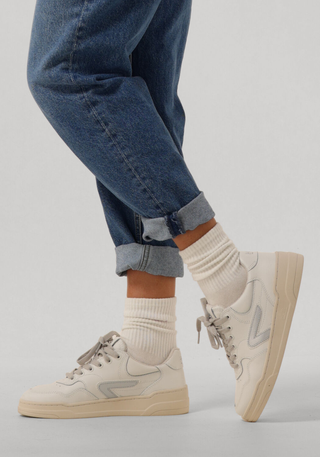 Witte HUB Sneakers COURT-Z - large