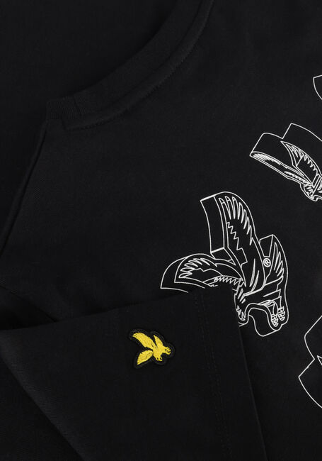 LYLE & SCOTT T-shirt 3D EAGLE GRAPHIC T-SHIRT en noir - large