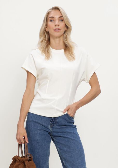 SELECTED WOMEN Haut SLWERA SS TOP Blanc - large