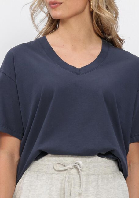 CIRCLE OF TRUST T-shirt ALEXIS TEE Bleu fonc&eacute; - large