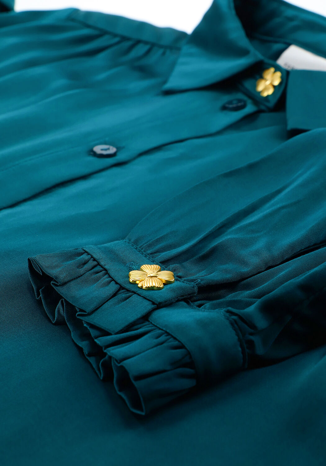 Groene FABIENNE CHAPOT  MIRA BOHO BLOUSE - large