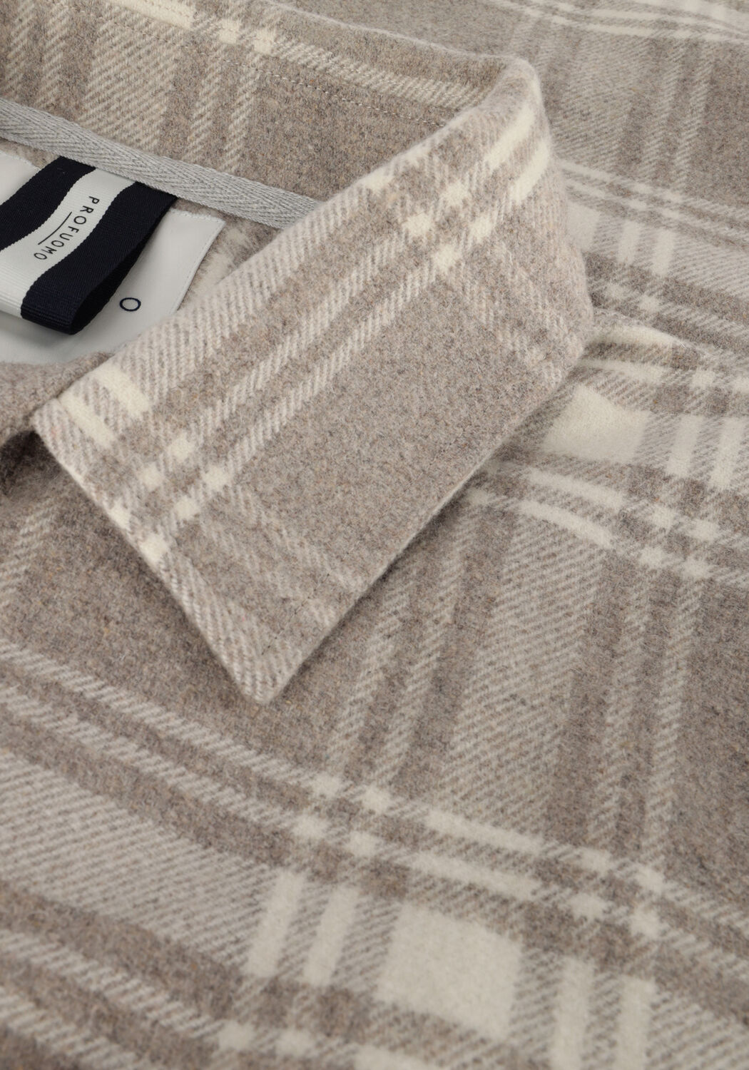 PROFUOMO Surchemise PPUF10015 en beige - large