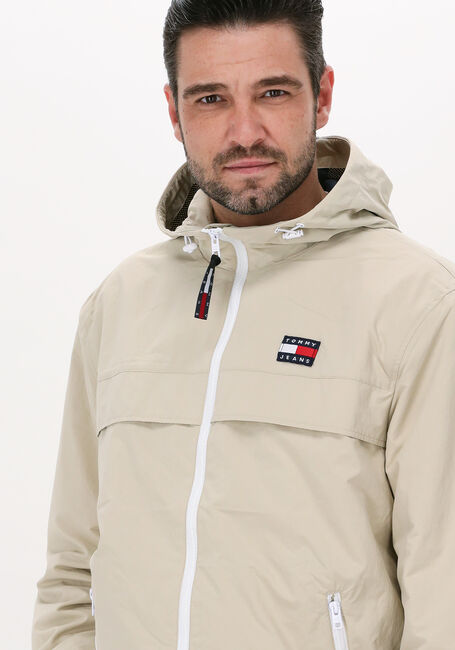 TOMMY JEANS Jack TJM CHICAGO WINDBREAKER en beige - large