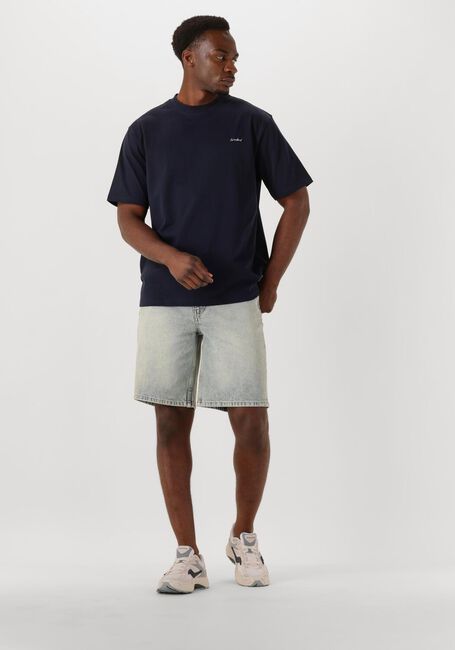 WOODBIRD T-shirt WBBAINE HONGBAO TEE Bleu foncé - large