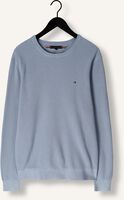 TOMMY HILFIGER Pull ESSENTIAL STRUCTURE CREW NECK Bleu clair TOMMY HILFIGER Pull ESSENTIAL STRUCTURE CREW NECK Bleu clair - medium