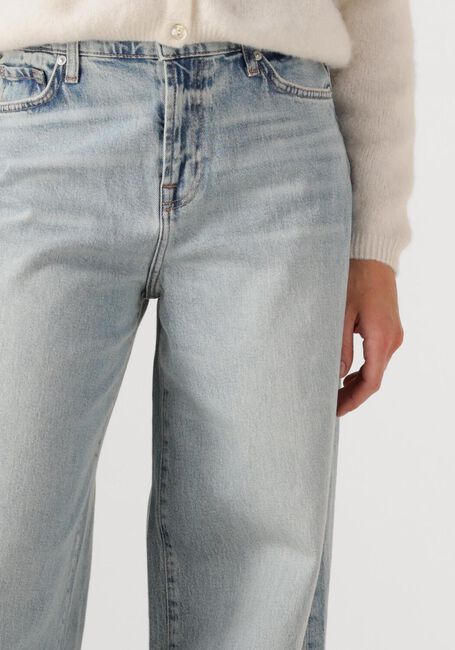 7 FOR ALL MANKIND Straight leg jeans MARIE WIDE LEG ODE TO Bleu clair - large