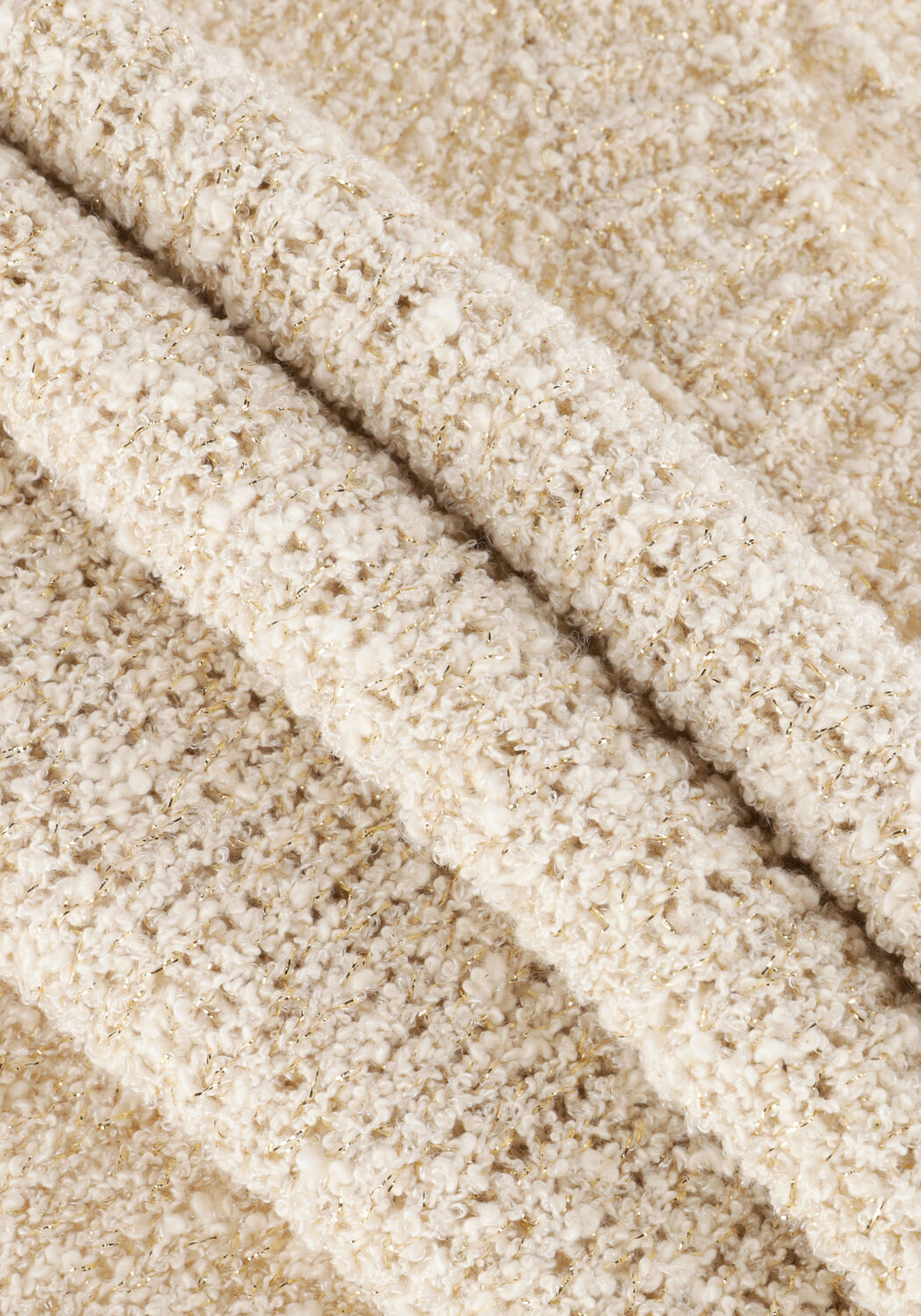 KNIT-TED Pull ROXIE en or - large