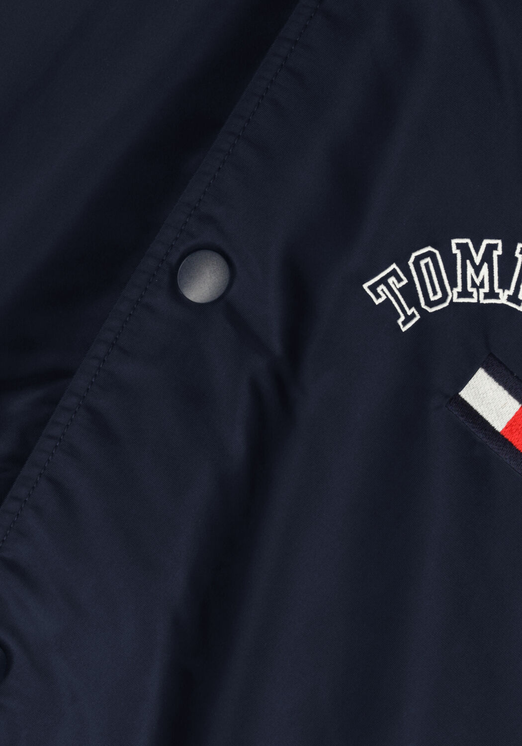 TOMMY JEANS Jack TJM GRAPHIC SATIN BOMBER JACKET Bleu fonc&eacute; - large