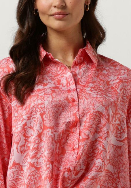 Roze MSCH COPENHAGEN  MARICEL MYRINA SHIRT AOP - large