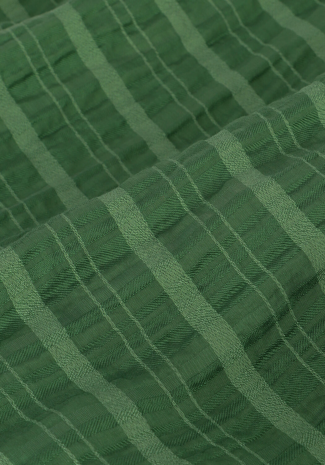 OBJECT Mini robe KENDRA L/S DRESS en vert - large