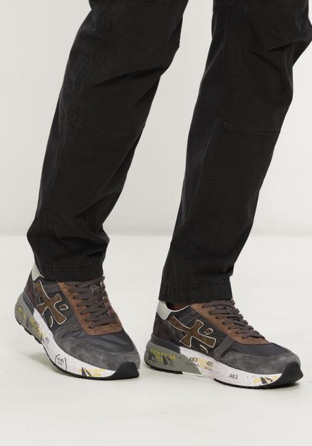 PREMIATA Baskets basses MICK en gris - large