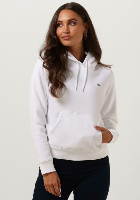 TOMMY JEANS Pull TJW REGULAR FLEECE HOODIE en blanc - large