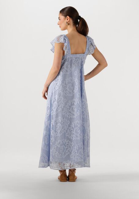 LOLLYS LAUNDRY Robe maxi MILANLL MIDI DRESS SL Bleu clair - large