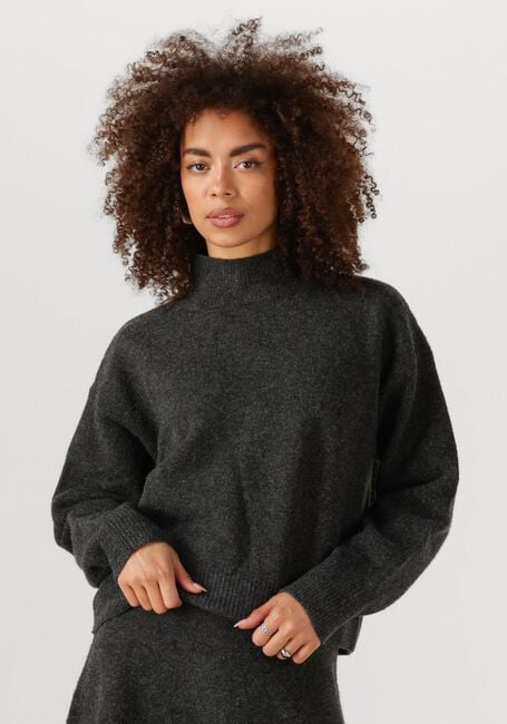 NEO NOIR Pull PAULINA KNIT BLOUSE Gris foncé - large