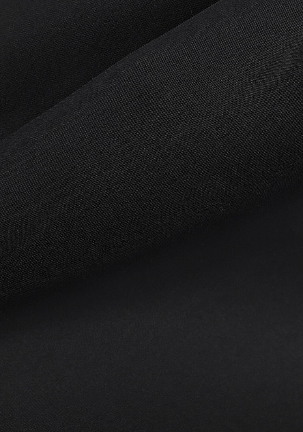 VANILIA Robe midi REVER SHIRT DRESS en noir - large