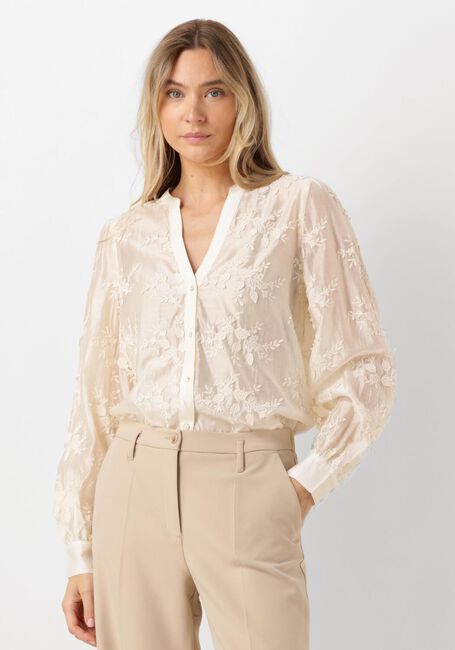 SUMMUM BLOUSE FLOWER LACE Blouses en blanc - large