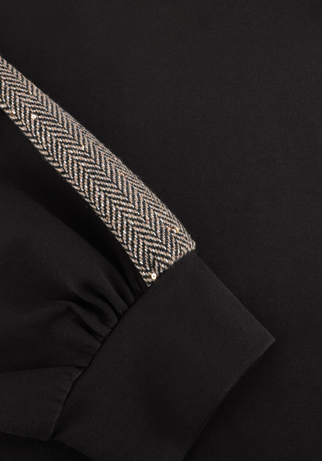 Zwarte ACCESS Sweater D54-2222-206 - large