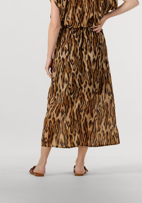 LOUIZON Jupe maxi PAISIBLE en marron - large