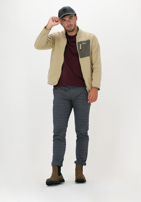 Khaki FOR&Eacute;T Vest SILENCE FLEECE JACKET - large
