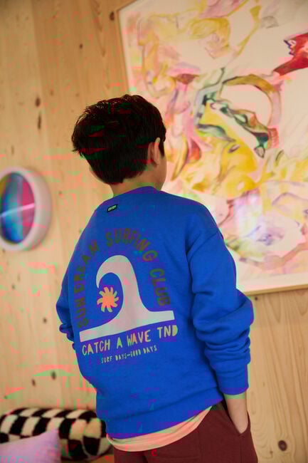 TUMBLE 'N DRY Chandail STOKES BAY en bleu - large