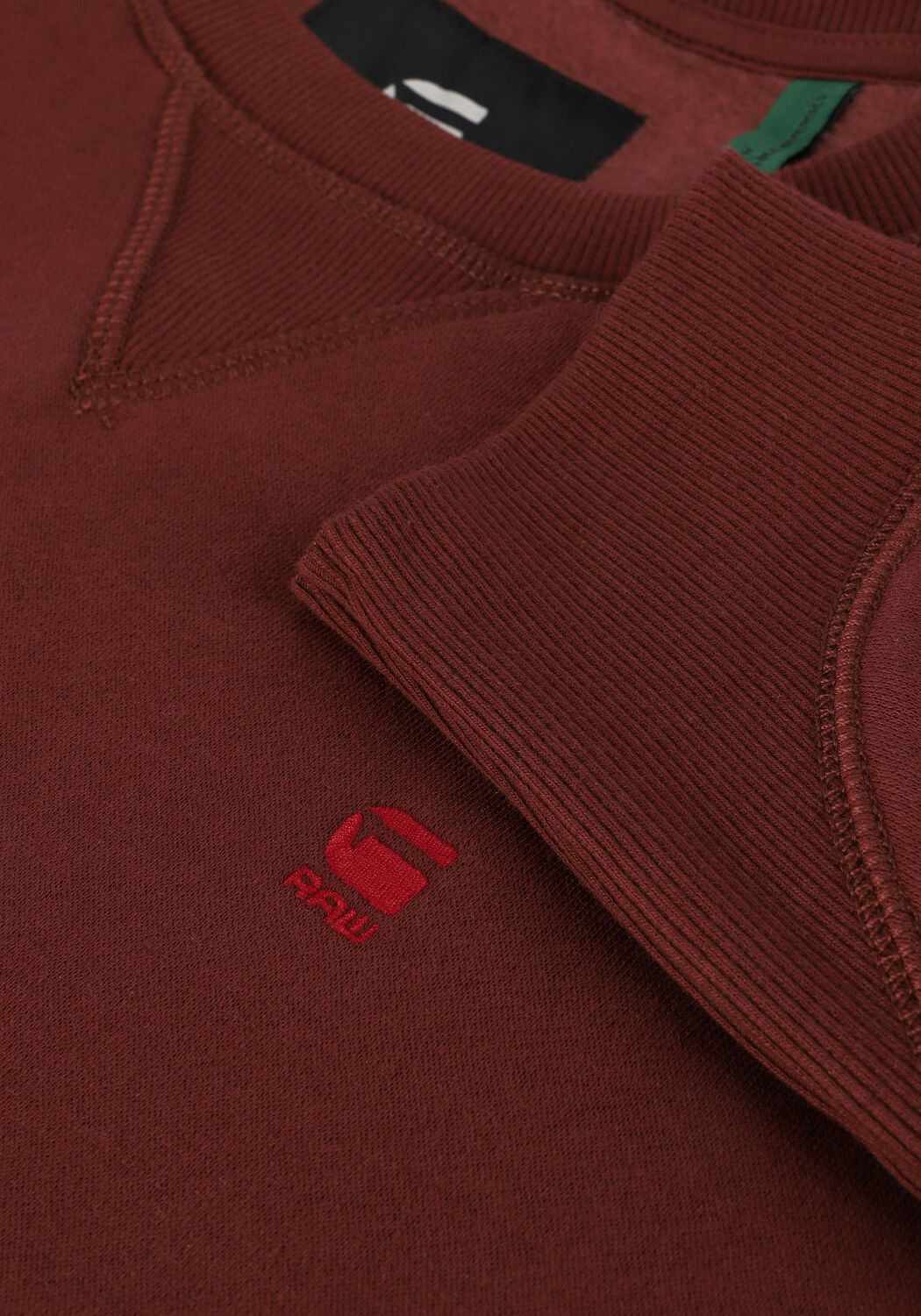 G-STAR RAW Chandail PREMIUM CORE R SW L/S Bordeaux - large