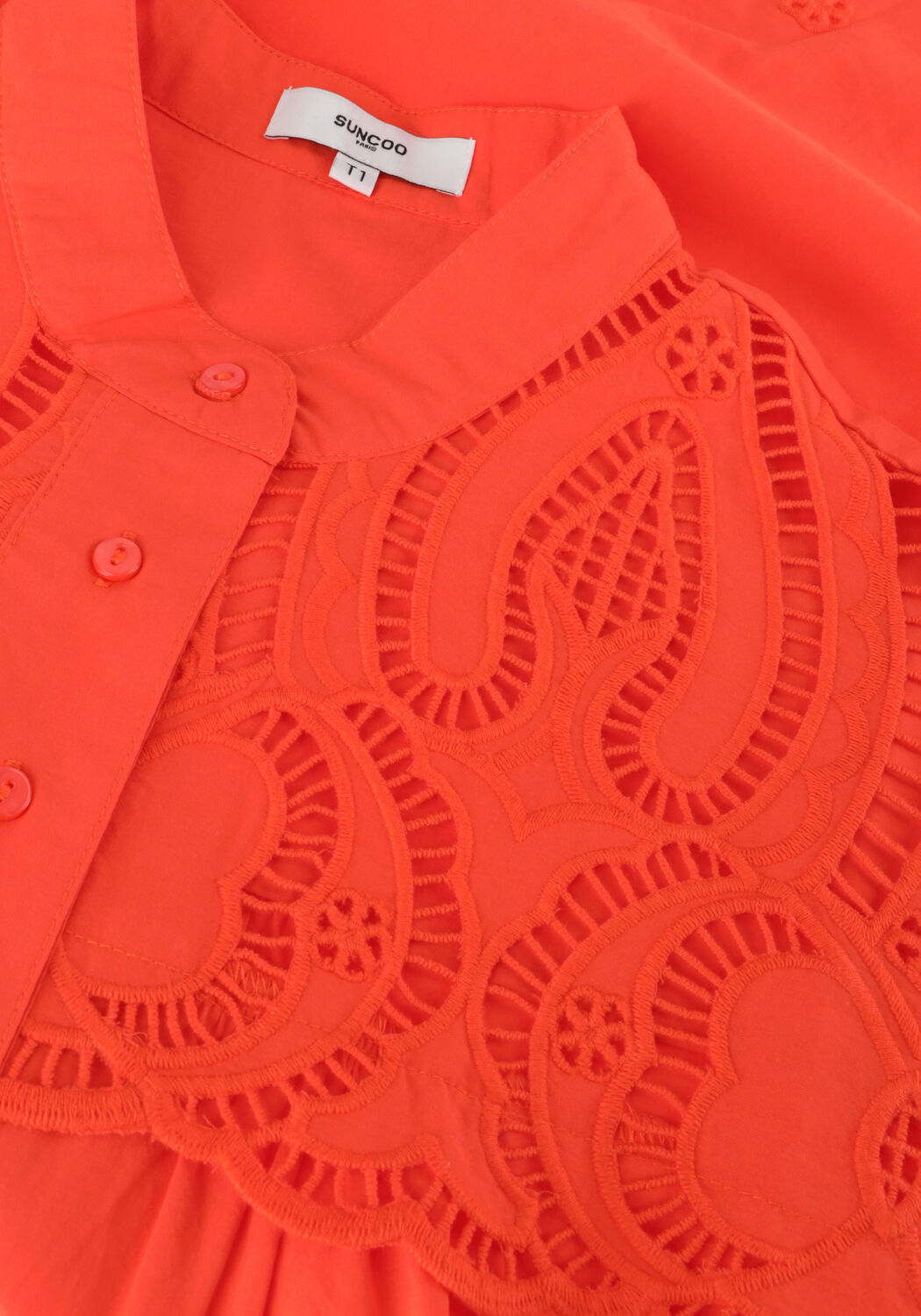 SUNCOO LINA Blouses en orange - large