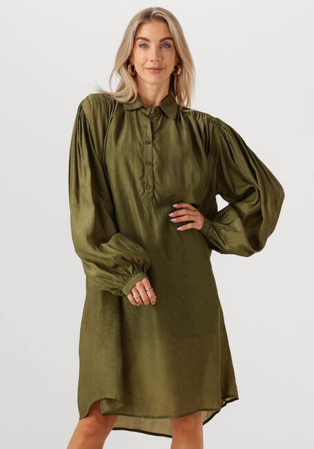 Groene MES DEMOISELLES Maxi jurk FELICIA - large