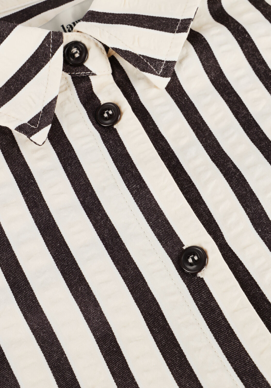 LOLLYS LAUNDRY BLEEKERLL SHIRT LS Blouses &Eacute;cru - large