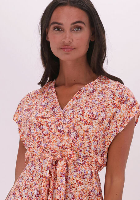 YDENCE Robe midi DRESS FLORENCE en orange - large